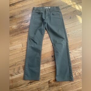 Patagonia Men's Green Straight Leg Pants, Size 31